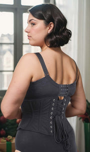 Plus Size Underbust Cotton Waspie Corset