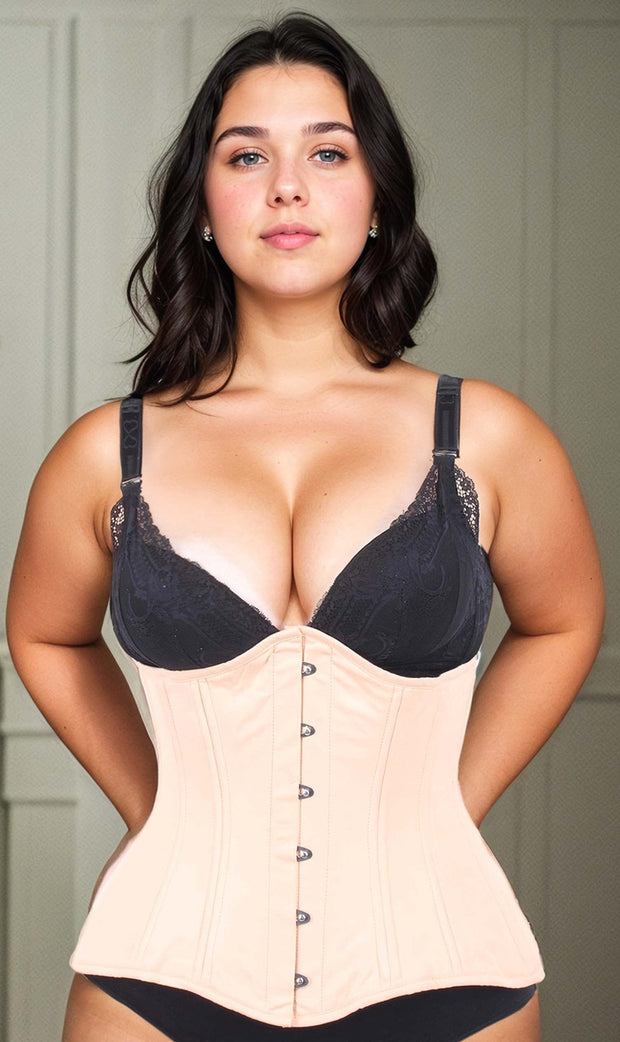 Plus Size Waist Trainer Cotton Longline Corset