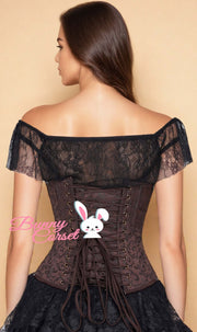 Sallai Steampunk Brocade Corset