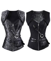 Blenda Gothic Overbust Reversible Corset