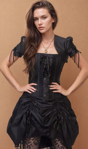 Franz Custom Made Victorian Inspired Corset Dress with Bolero