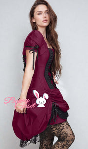 Fyodor Victorian Inspired Corset Dress with Bolero