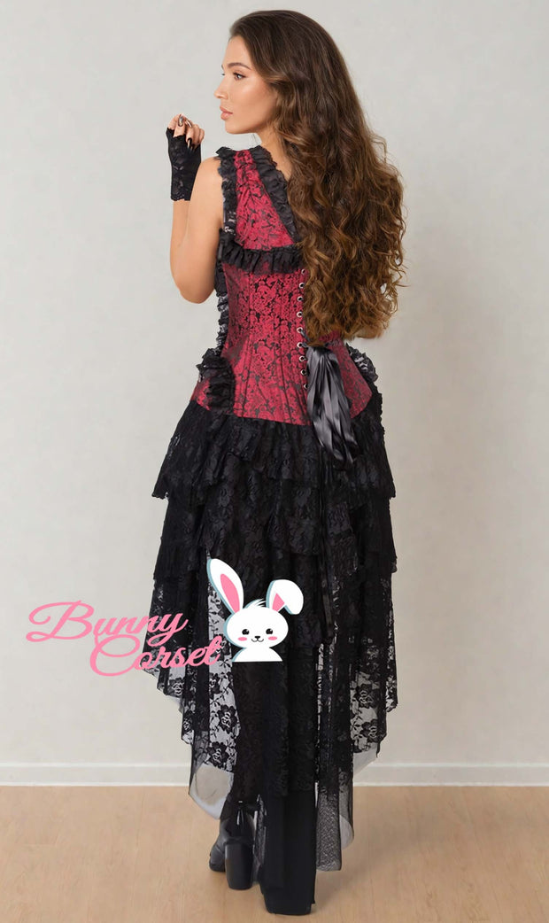 Afolabi Victorian Inspired Burlesque Corset Dress