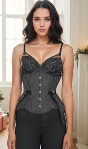 Ashley Curvy Waist Training Corset with Fan Lacing