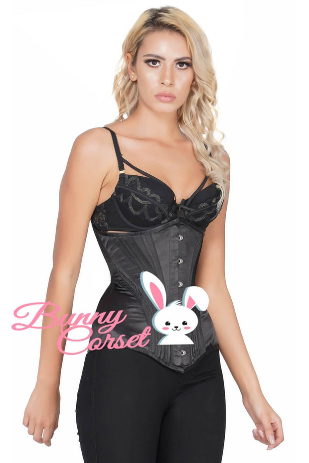 Alexandria Satin Waist Trainer Corset