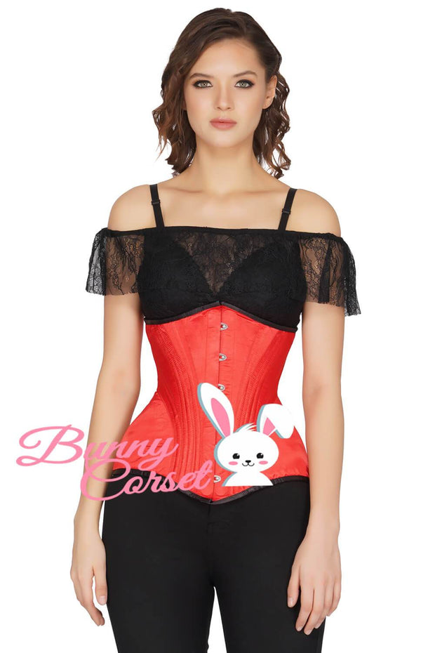 Alexandria Satin Waist Trainer Corset