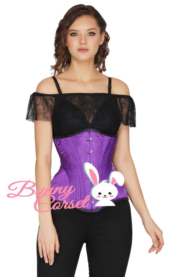 Alexandria Satin Waist Trainer Corset