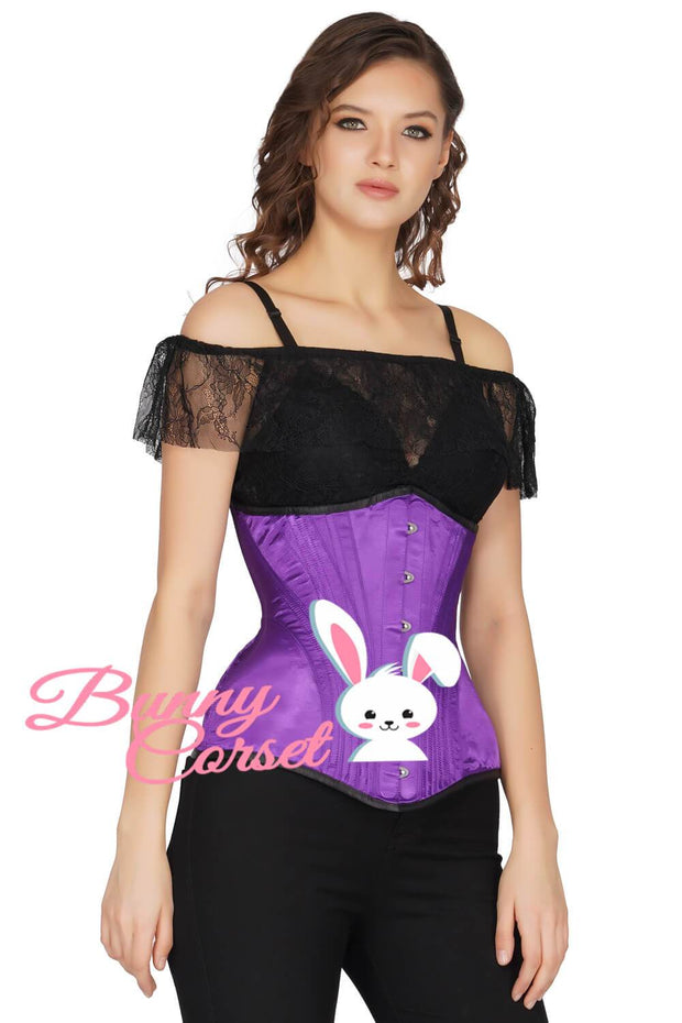 Alexandria Satin Waist Trainer Corset