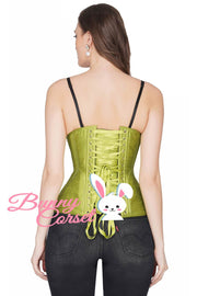 Jenifer Poly Dupion Waist Training Corset