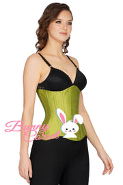 Raisa Underbust Corset In Dupion