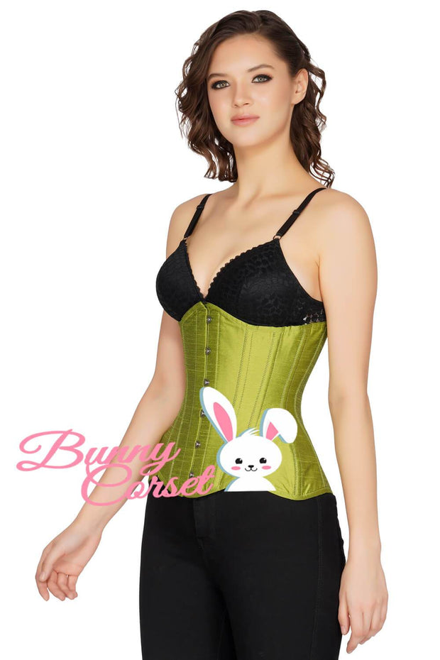 Raisa Underbust Corset In Dupion
