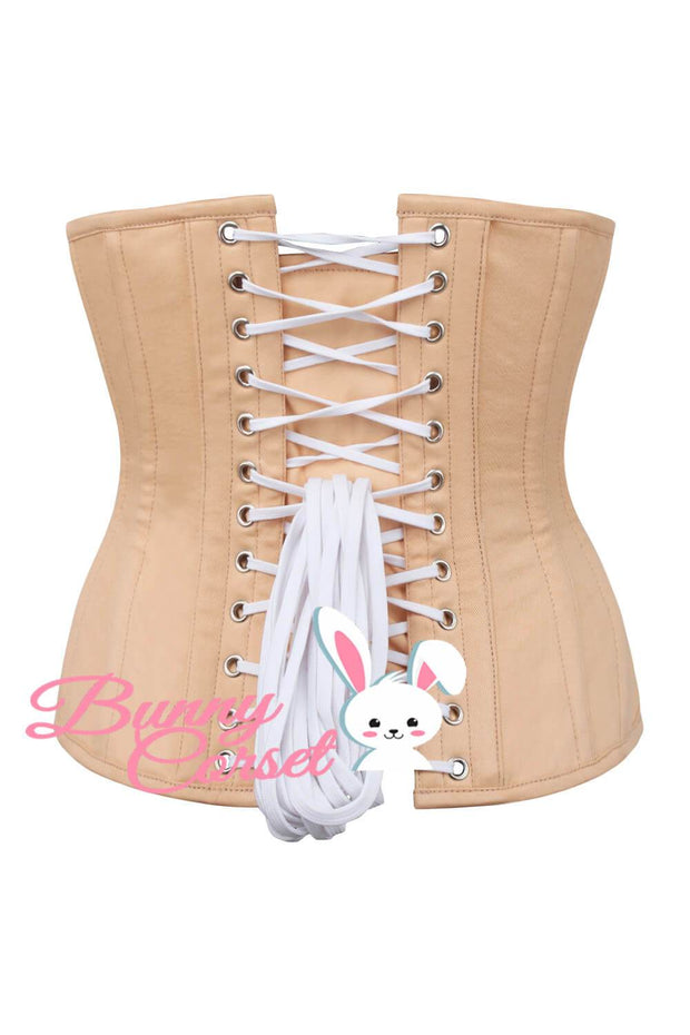 Camella Corset In Nude Cotton