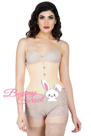 Camella Corset In Nude Cotton