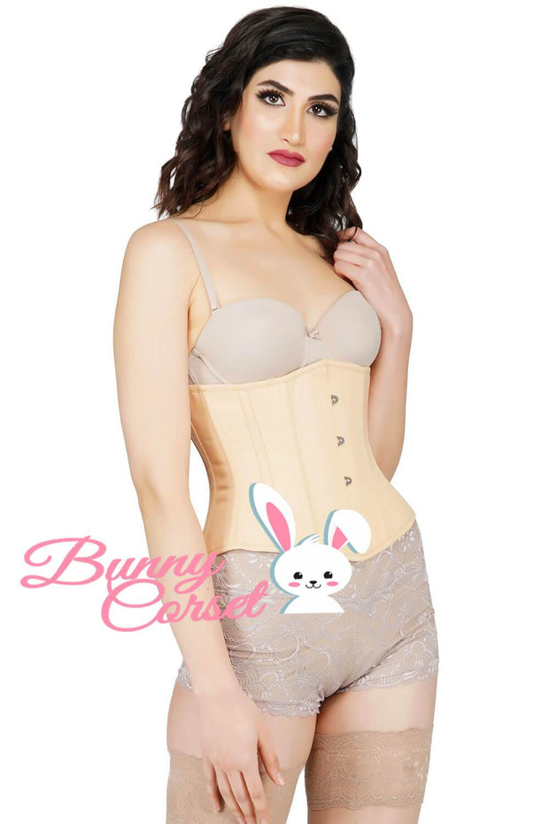 Camella Corset In Nude Cotton