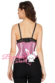 Audrie Lace Overlay Mesh Corset