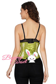 Audrie Lace Overlay Mesh Corset