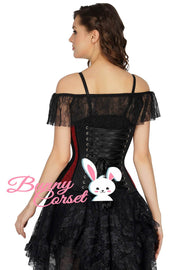 Launfal Mesh Sequin Corset