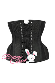 Candyce Black Mesh Corset