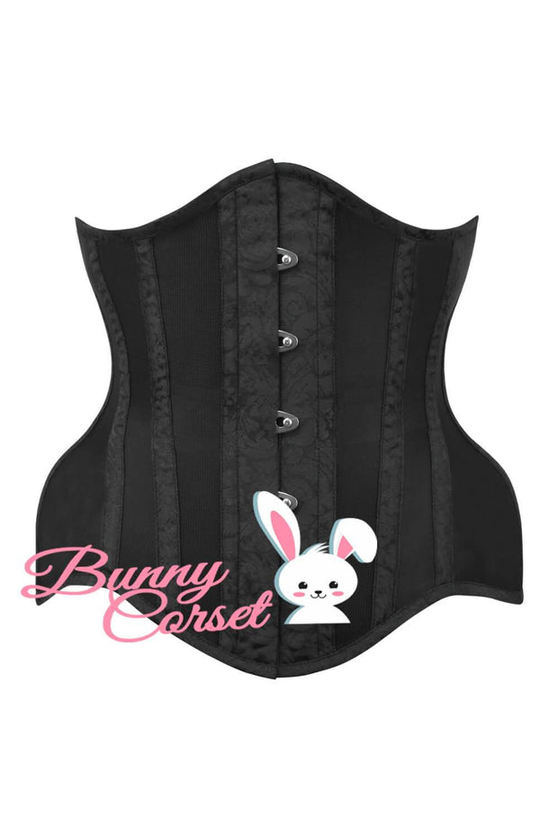 Candyce Black Mesh Corset