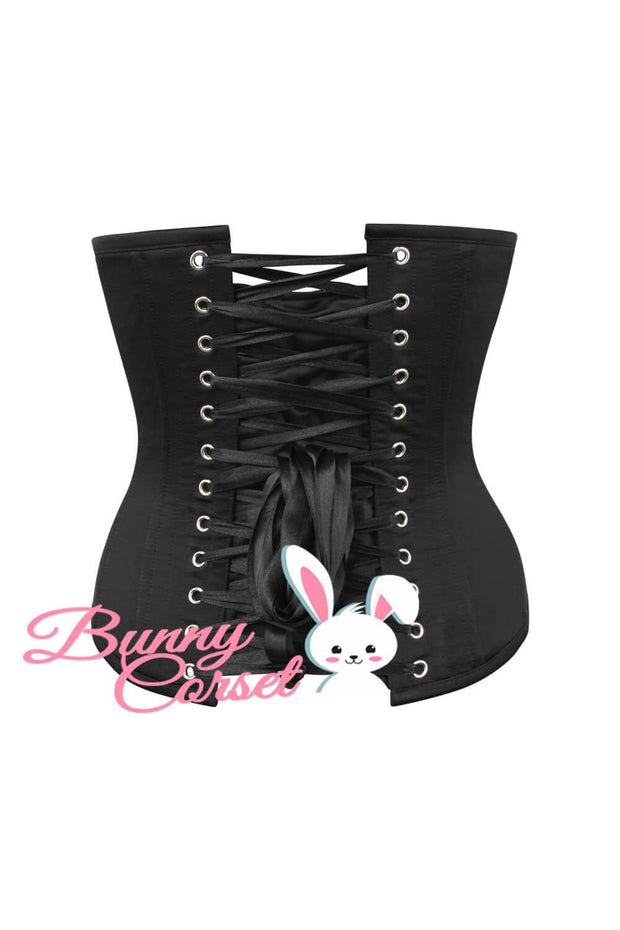 Camille Black Gothic Underbust Corset