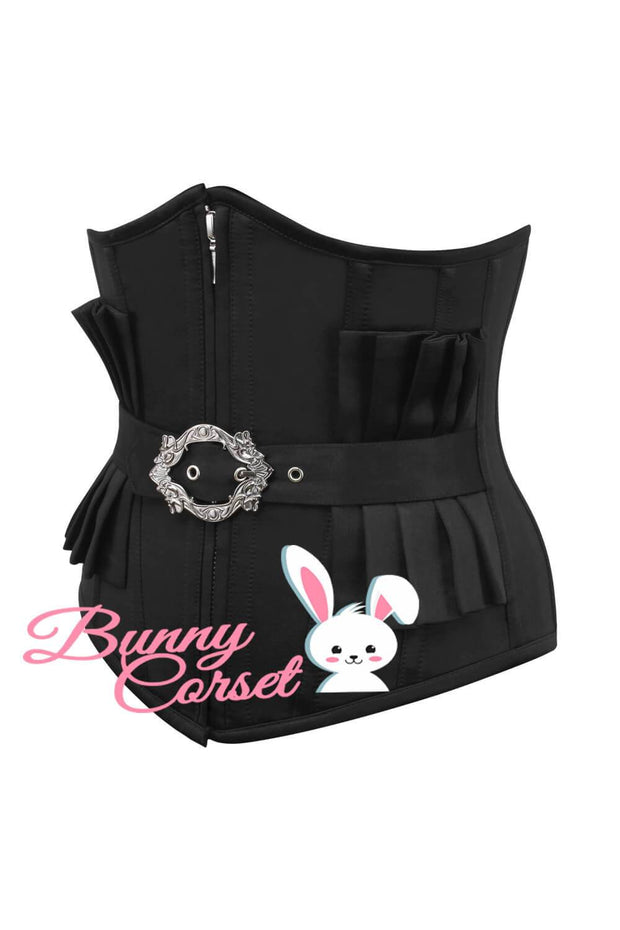 Camille Black Gothic Underbust Corset