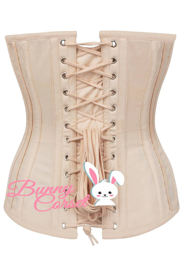 Eilis Overbust Single Layer Corset In Cotton