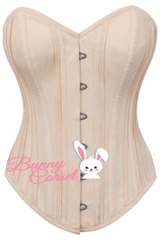 Eilis Overbust Single Layer Corset In Cotton