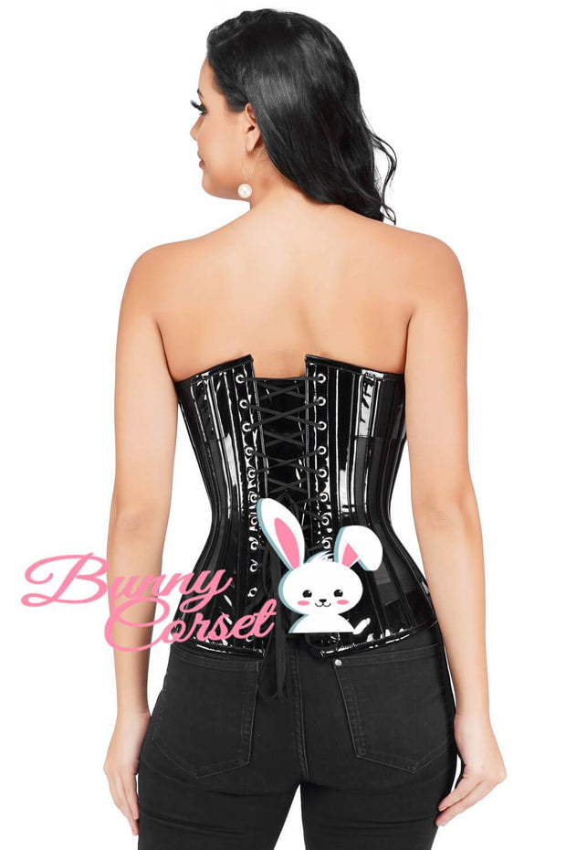 Gianna PVC With Mesh Corset