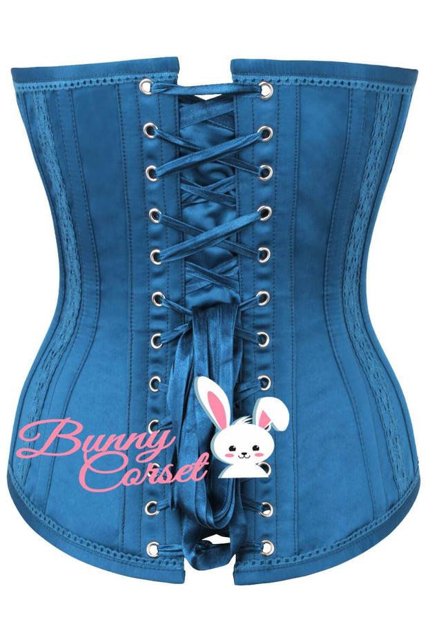 Eliza Overbust Corset In Duchess Satin