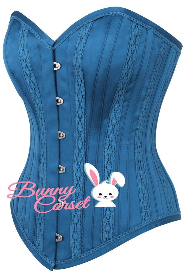 Eliza Overbust Corset In Duchess Satin