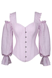 Miriam Bespoke Pink Cotton Corset