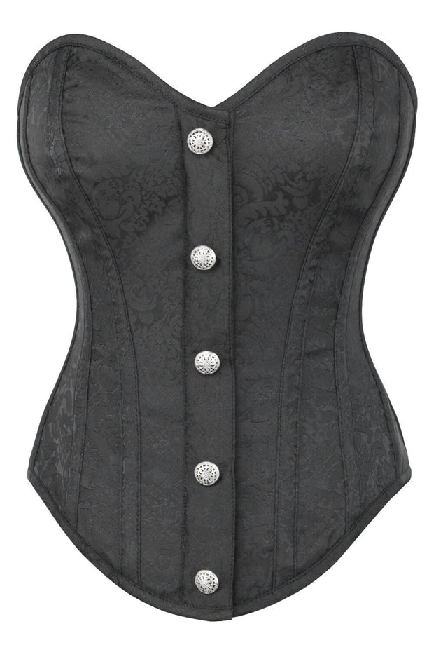 Livia Custom Made Black Corset