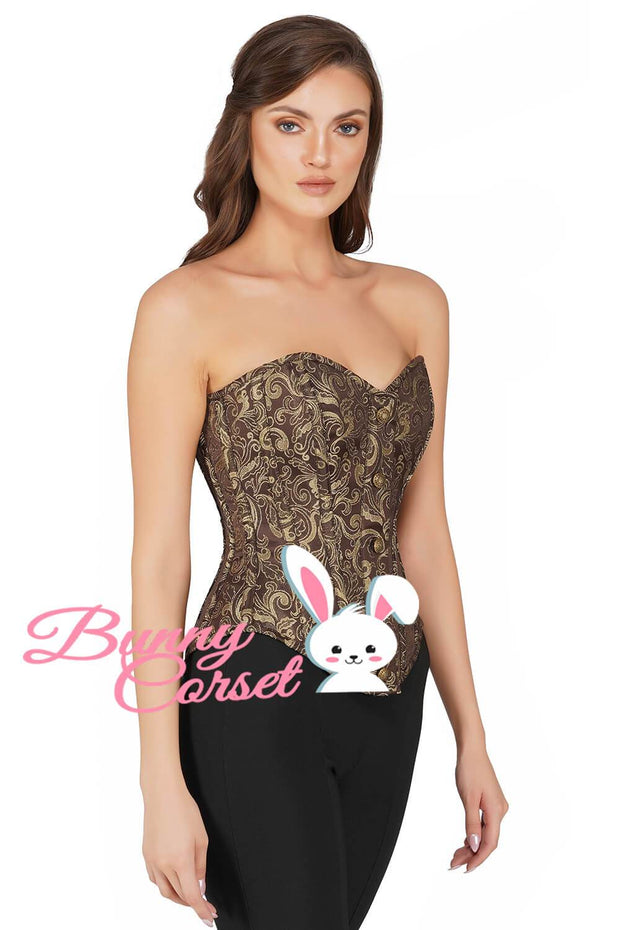 Mercy Overbust Brocade Corset