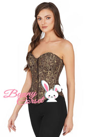 Mercy Overbust Brocade Corset