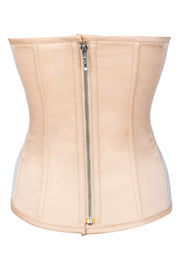 Vada Satin With Mesh Corset Top