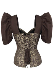 Novalee Overbust Brocade Corset