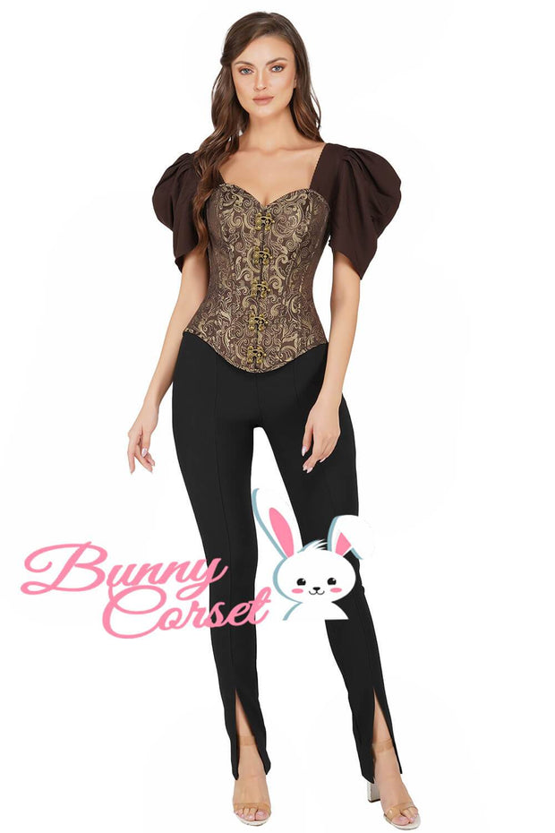 Novalee Overbust Brocade Corset