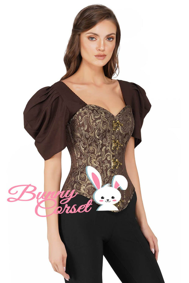 Novalee Overbust Brocade Corset