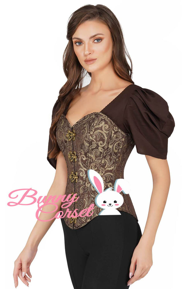 Novalee Overbust Brocade Corset