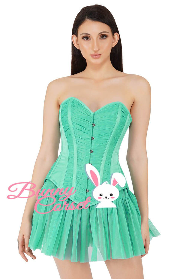 Melani Duchess Satin Corset with Tutu Skirt