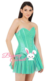 Melani Duchess Satin Corset with Tutu Skirt
