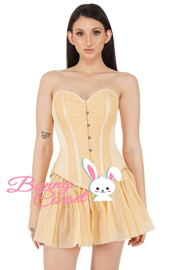 Natale Overbust Corset with Tutu Skirt