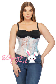 Charli Zipper Printed Corset