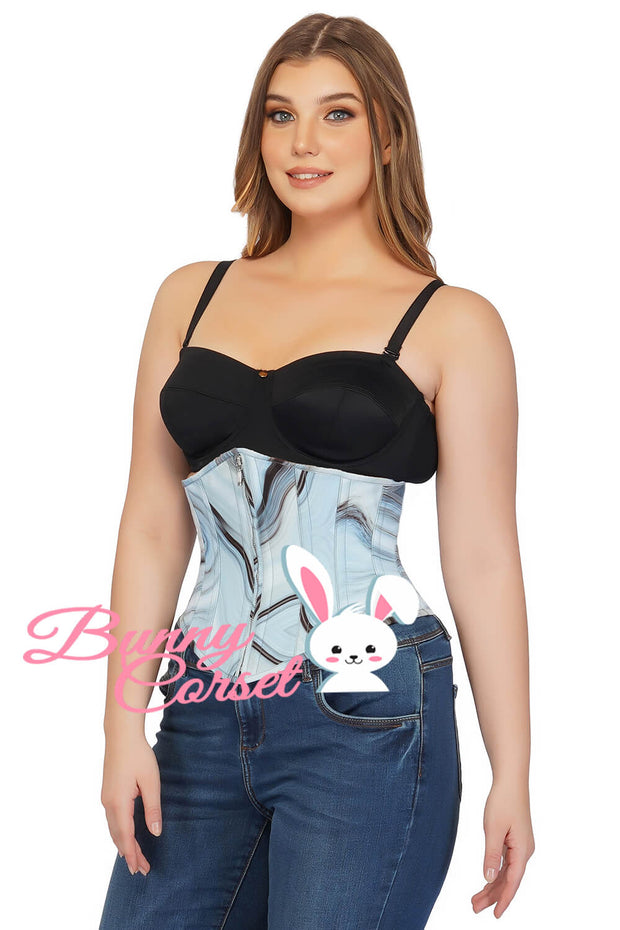 Daleyza Printed Waspie Corset