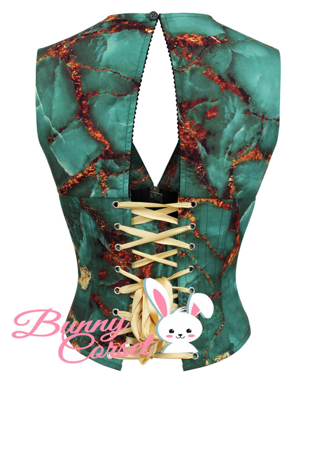 Reign Printed Underbust Corset