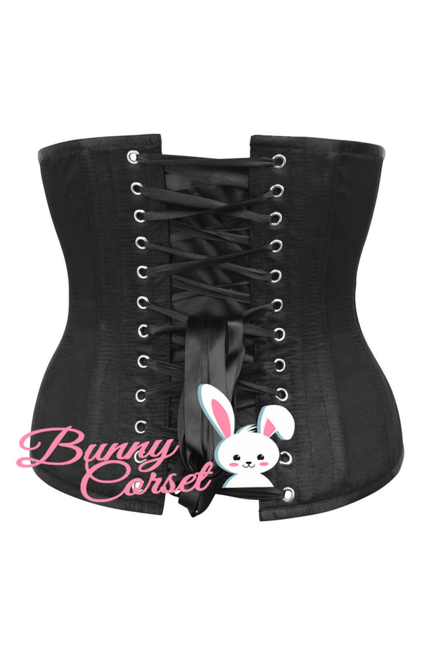 Jessica Custom Made Black Lace Overlay Couture Corset