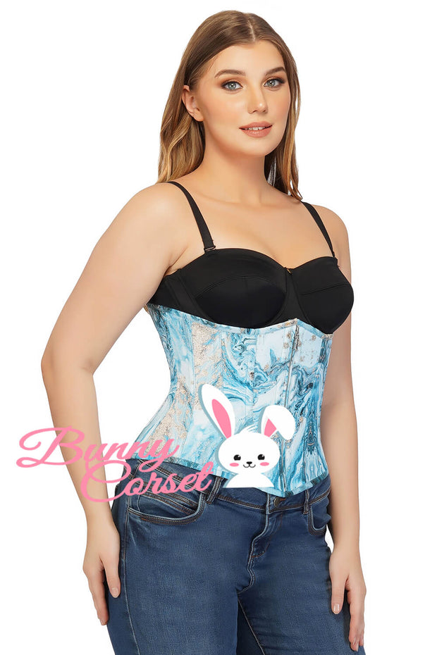 Anaya Zipper Printed Corset