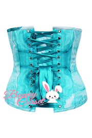 Avianna Printed Zipper Corset