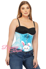 Avianna Printed Zipper Corset