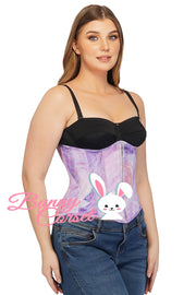 Aylin Printed Underbust Corset